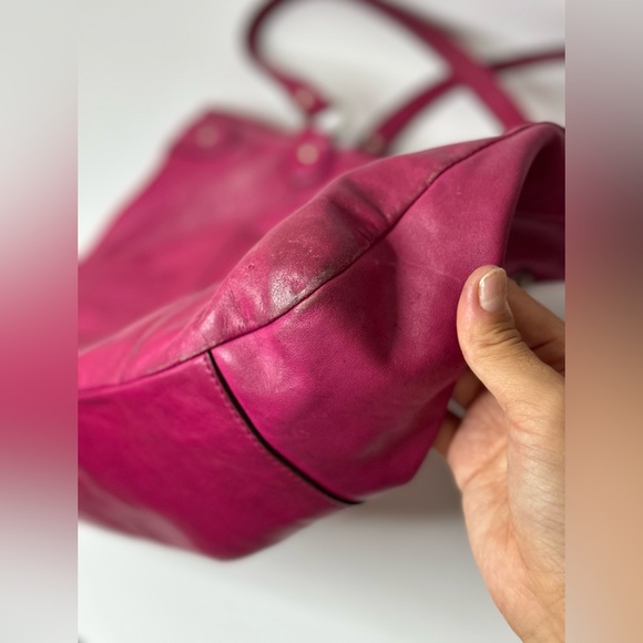 Coach Daisy Leather Emma Tote Vintage - Picture 8 of 15